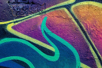 Part of the Spray Paint Mural on the side of Lovedrafts Brewing Co on the Carlisle Pike in Mechanicsburg PA
